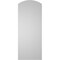 Ekena Millwork Arch Top Surface Mount PVC Gable Vent: Functional, w/ 3-1/2"W x 1"P Standard Frame, 16"W x 40"H GVPAR16X4001SF - alternate 4